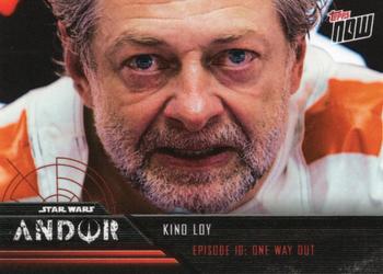 2022 Topps Now Star Wars: Andor #48 Kino Loy Front