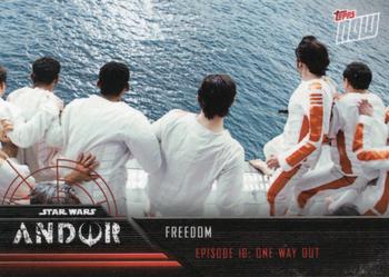 2022 Topps Now Star Wars: Andor #49 Freedom Front