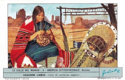 1967 Liebig Le culle nel Mondo (Cradles of the World) (Italian Text)(F1818, S1821) #4 America settentrionale: Arizona Front