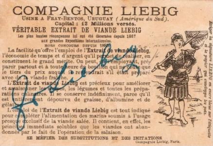 1894 Liebig Famous French Composers II (French Text)(F409, S406) #NNO Ambroise Thomas Back