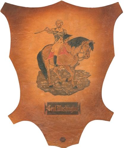 1912 Helmar Generals Leather Tobacco Premiums (L4) #359 George Washington Front