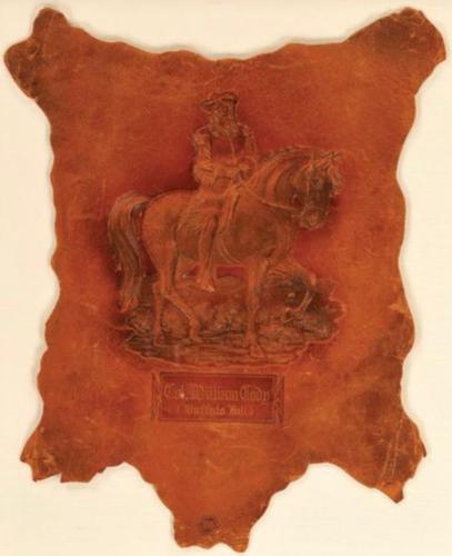 1912 Helmar Generals Leather Tobacco Premiums (L4) #363 Buffalo Bill Front
