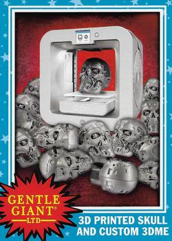 2015 SDCC Gentle Giant Promo #NNO 3D Printed Skull and Custom 3DMe Front
