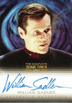 2003 Rittenhouse The Complete Star Trek Deep Space Nine - Autographs #A8 William Sadler Front