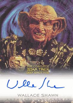 2003 Rittenhouse The Complete Star Trek Deep Space Nine - Autographs #A9 Wallace Shawn Front