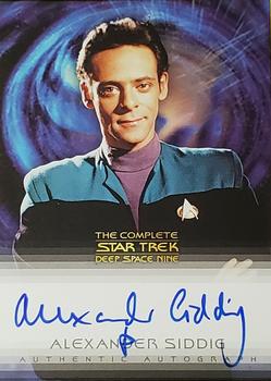 2003 Rittenhouse The Complete Star Trek Deep Space Nine - Autographs #A11 Alexander Siddig Front