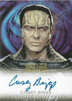 2003 Rittenhouse The Complete Star Trek Deep Space Nine - Autographs #A16 Casey Biggs Front