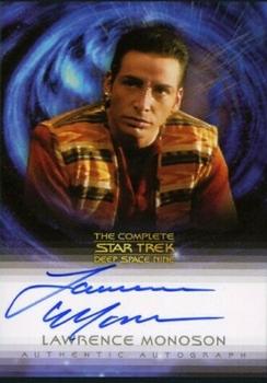 2003 Rittenhouse The Complete Star Trek Deep Space Nine - Autographs #A20 Lawrence Monoson Front