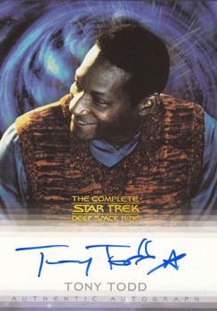 2003 Rittenhouse The Complete Star Trek Deep Space Nine - Autographs #A21 Tony Todd Front
