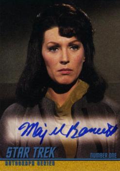 2006 Rittenhouse Star Trek: The Original Series 40th Anniversary Series 1 - Autographs #A120 Majel Barrett Front