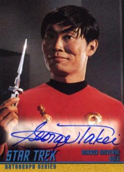 2006 Rittenhouse Star Trek: The Original Series 40th Anniversary Series 1 - Autographs #A135 George Takei Front