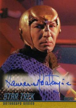 2008 Rittenhouse Star Trek: The Original Series 40th Anniversary Series 2 - Autographs #A107 Lawrence Montaigne Front