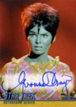 2008 Rittenhouse Star Trek: The Original Series 40th Anniversary Series 2 - Autographs #A166 Yvonne Craig Front