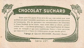 1909 Suchard La Suisse Pittoresque (Série 221) #39 Neuchâtel - Le Musée Back