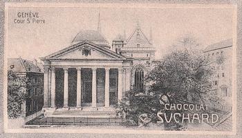 1909 Suchard La Suisse Pittoresque (Série 221) #3 Genève - Cour St. Pierre Front