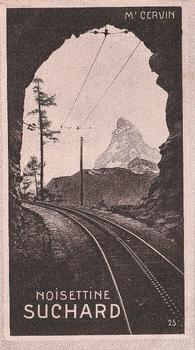 1909 Suchard La Suisse Pittoresque (Série 221) #25 Mt. Cervin Front