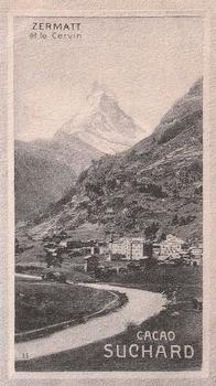 1909 Suchard La Suisse Pittoresque (Série 221) #33 Zermatt et le Cervin Front