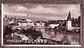 1934 Suchard La Suisse pittoresque (Map of Switzerland on back) #98 Soleure Front