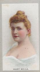 1890 Kinney Brothers Actresses (N214) #NNO Mary Mills Front