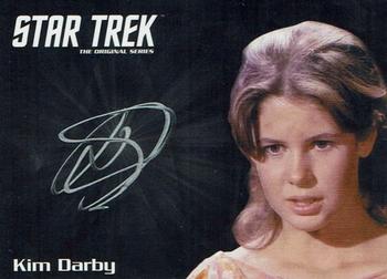 2016 Rittenhouse Star Trek The Original Series 50th Anniversary - Silver Series Autographs #NNO Kim Darby Front