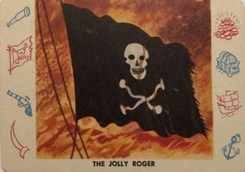 1958 Cardo Pirates #P-19 The Jolly Roger Front
