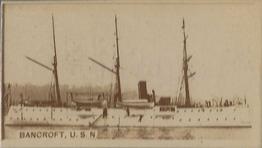1895 Famous Ships (N50) #NNO Bancroft U.S.N. Front