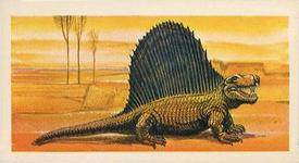 1971 Cadbury Age of Dinosaurs #1 Dimetrodon Front