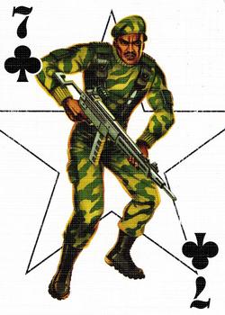 2007 G.I. Joe 25th Anniversary Playing Cards #7♣ Stalker Front