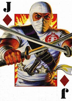 2007 G.I. Joe 25th Anniversary Playing Cards #J♦ Storm Shadow Front