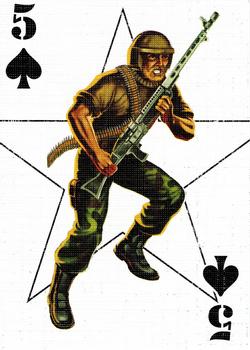 2007 G.I. Joe 25th Anniversary Playing Cards #5♠ Rock 'n Roll Front