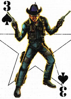 2007 G.I. Joe 25th Anniversary Playing Cards #3♠ Wild Bill Front