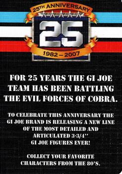 2007 G.I. Joe 25th Anniversary Playing Cards #NNO 25th Anniversary Front