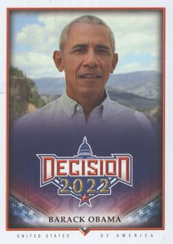 2022 Decision Midterm Madness #48 Barack Obama Front