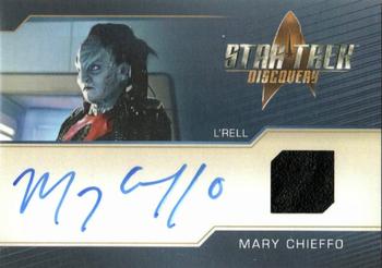2021 Rittenhouse Women of Star Trek Art & Images - Autographed Relics #NNO Mary Chieffo Front
