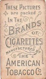 1901 American Tobacco Company Australian Parliament (T425) #19 William Higgs Back