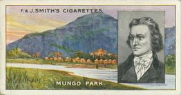 1911 F. & J. Smith's Famous Explorers #8 Mungo Park Front