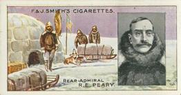 1911 F. & J. Smith's Famous Explorers #21 R. E. Peary Front