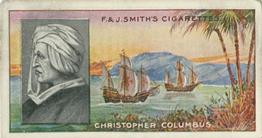 1911 F. & J. Smith's Famous Explorers #49 Christopher Columbus Front