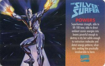 1995 Marvel Wallet Cards #NNO Silver Surfer Front