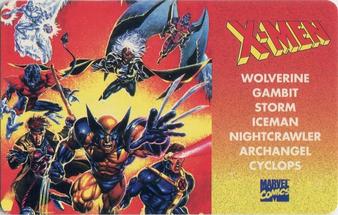 1995 Marvel Wallet Cards #NNO X-Men Front