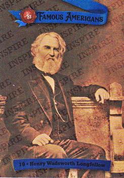 2021 Historic Autographs Famous Americans - Alloy #19 Henry Wadsworth Longfellow Front