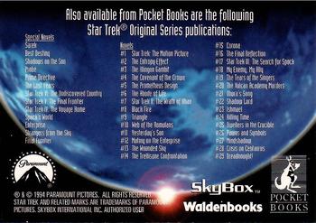 1994 SkyBox Star Trek: The Next Generation Waldenbooks Promos #NNO U.S.S. Enterprise NCC-1701-D Back