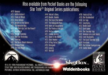 1994 SkyBox Star Trek: The Next Generation Waldenbooks Promos #NNO Romulan Back