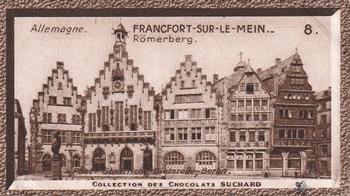1934 Suchard Collection Européenne #8 Allemagne - Frankfort sur le Mein - Römerberg Front