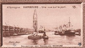 1934 Suchard Collection Européenne #15 Allemagne - Hambourg - Une Vue sur le Port Front