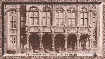 1934 Suchard Collection Européenne #38 Belgique - Liège - Palais des Princes-Evèques Front