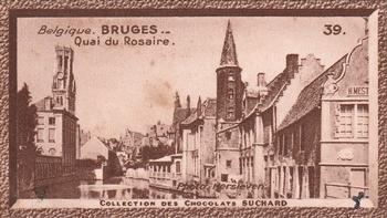 1934 Suchard Collection Européenne #39 Belgique - Bruges - Quai du Rosaire Front