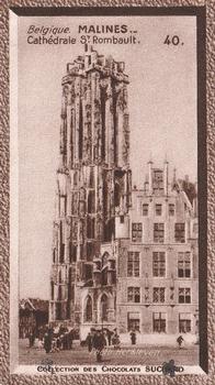 1934 Suchard Collection Européenne #40 Belgique - Malines - Cathédrale St. Rombault Front