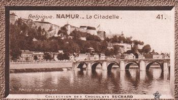 1934 Suchard Collection Européenne #41 Belgique - Namur - La Citadelle Front
