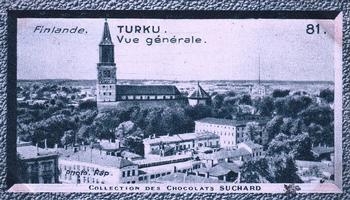 1934 Suchard Collection Européenne #81 Finlande - Turku - Vue Générale Front